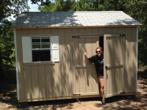 With her determination to build and live in a "tiny house," Adrian is inviting us to rethink what residence means,. How much living space do you need to be happy?